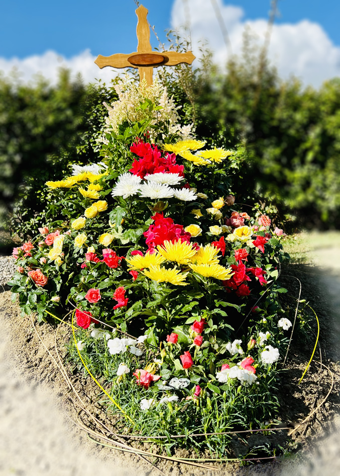 Une dernière fleur sur son cœur